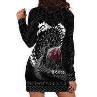 Wales Viking Drakkar Hoodie Dress Viking Blood - Wonder Print Shop
