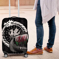 Wales Viking Drakkar Luggage Cover Viking Blood - Wonder Print Shop