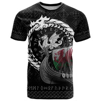 Wales Viking Drakkar T Shirt Viking Blood - Wonder Print Shop
