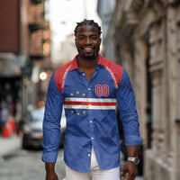 Cape Verde Atlantic Stars Custom Long Sleeve Button Shirt Football 2026 Supporter