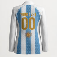 Argentina Hattrick WC26 Custom Blazer Triple Strike Football Albiceleste Fan