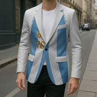 Argentina Hattrick WC26 Custom Blazer Triple Strike Football Albiceleste Fan