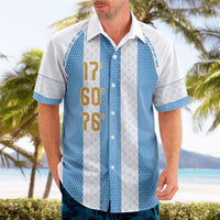 Argentina Hattrick WC26 Custom Hawaiian Shirt Triple Strike Football Albiceleste Fan