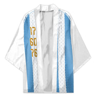 Argentina Hattrick WC26 Custom Kimono Triple Strike Football Albiceleste Fan