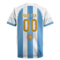 Argentina Hattrick WC26 Custom Rugby Jersey Triple Strike Football Albiceleste Fan