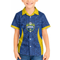 Vai Dar Brasil Custom Hawaiian Shirt Brasil Rumo ao Hexa Football Supporter