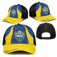 Vai Dar Brasil Personalized Mesh Trucker Cap Brasil Rumo ao Hexa Football Supporter