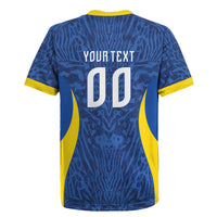 Vai Dar Brasil Custom Rugby Jersey Brasil Rumo ao Hexa Football Supporter