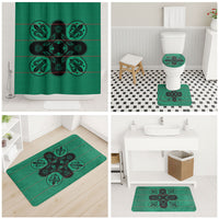 Bafokeng Rabbit Crown Palesa ea kharanium Bathroom Set Green Seanamarena Basotho Blanket Inspired
