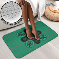 Bafokeng Rabbit Crown Palesa ea kharanium Bathroom Set Green Seanamarena Basotho Blanket Inspired