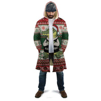 Funny Christmas Alligator Santa Cloak Knitted Pattern - Wonder Print Shop