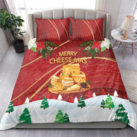 Merry Cheesemas Bedding Set Switzerland Frohe Weihnachten LT9 - Wonder Print Shop