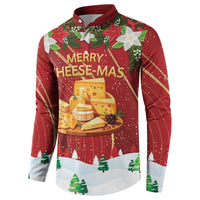 Merry Cheesemas Button Sweatshirt Switzerland Frohe Weihnachten LT9 - Wonder Print Shop