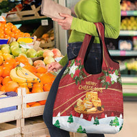 Merry Cheesemas Grocery Bag Switzerland Frohe Weihnachten