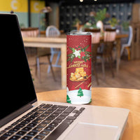 Merry Cheesemas Skinny Tumbler Switzerland Frohe Weihnachten - Wonder Print Shop