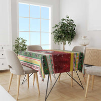 Merry Swissmas Bernese Mountain Dog Tablecloth Switzerland Christmas Pattern - Wonder Print Shop