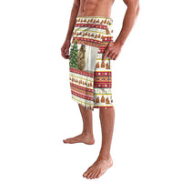 Merry Swissmas Marmot Santa Lavalava Switzerland Christmas Pattern - Wonder Print Shop