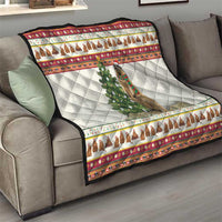 Merry Swissmas Marmot Santa Quilt Switzerland Christmas Pattern - Wonder Print Shop