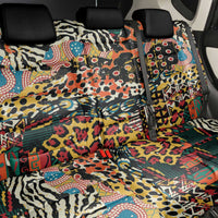 African Mixed Wild Animal Skins Back Car Seat Cover LT9 - Wonder Print Shop