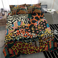 African Mixed Wild Animal Skins Bedding Set LT9 - Wonder Print Shop