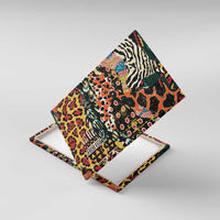 African Mixed Wild Animal Skins Canvas Wall Art LT9 - Wonder Print Shop