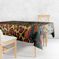 African Mixed Wild Animal Skins Tablecloth - Wonder Print Shop