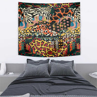 African Mixed Wild Animal Skins Tapestry - Wonder Print Shop
