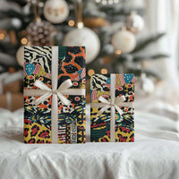 African Mixed Wild Animal Skins Wrapping Paper - Wonder Print Shop