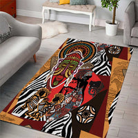 Beautiful African Women Ethnic Motifs Area Rug LT9 - Wonder Print Shop