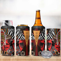 Beautiful African Women Ethnic Motifs 4 in 1 Can Cooler Tumbler LT9 - Wonder Print Shop