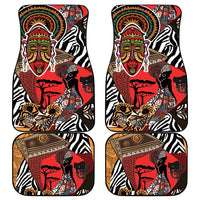 Beautiful African Women Ethnic Motifs Car Mats LT9 - Wonder Print Shop