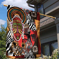 Beautiful African Women Ethnic Motifs Garden Flag - Wonder Print Shop
