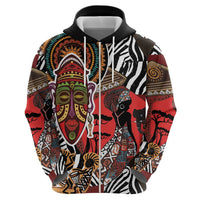 Beautiful African Women Ethnic Motifs Hoodie - Wonder Print Shop