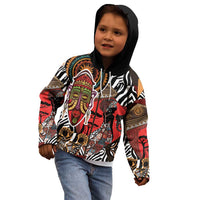 Beautiful African Women Ethnic Motifs Kid Hoodie - Wonder Print Shop
