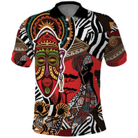Beautiful African Women Ethnic Motifs Polo Shirt - Wonder Print Shop