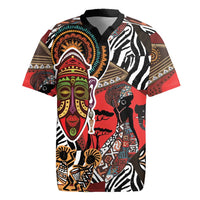 Beautiful African Women Ethnic Motifs Rugby Jersey - Wonder Print Shop
