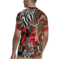 Beautiful African Women Ethnic Motifs Rugby Jersey - Wonder Print Shop