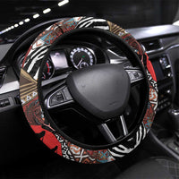 Beautiful African Women Ethnic Motifs Steering Wheel Cover - Wonder Print Shop
