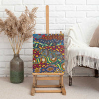 Traditional African Animal Skins Pattern Canvas Wall Art LT9 - Wonder Print Shop