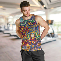 Traditional African Animal Skins Pattern Men Tank Top - Wonder Print Shop