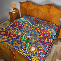 Traditional African Animal Skins Pattern Quilt - Wonder Print Shop
