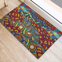 Traditional African Animal Skins Pattern Rubber Doormat - Wonder Print Shop