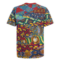 Traditional African Animal Skins Pattern Rugby Jersey - Wonder Print Shop