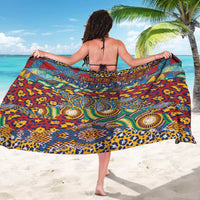 Traditional African Animal Skins Pattern Sarong - Wonder Print Shop