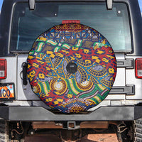 Traditional African Animal Skins Pattern Spare Tire Cover - Wonder Print Shop