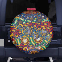 Traditional African Animal Skins Pattern Spare Tire Cover - Wonder Print Shop