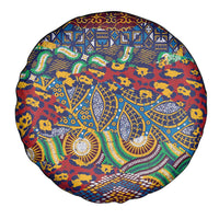 Traditional African Animal Skins Pattern Spare Tire Cover - Wonder Print Shop