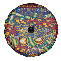 Traditional African Animal Skins Pattern Spare Tire Cover - Wonder Print Shop