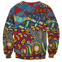 Traditional African Animal Skins Pattern Sweatshirt - Wonder Print Shop