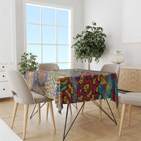 Traditional African Animal Skins Pattern Tablecloth - Wonder Print Shop